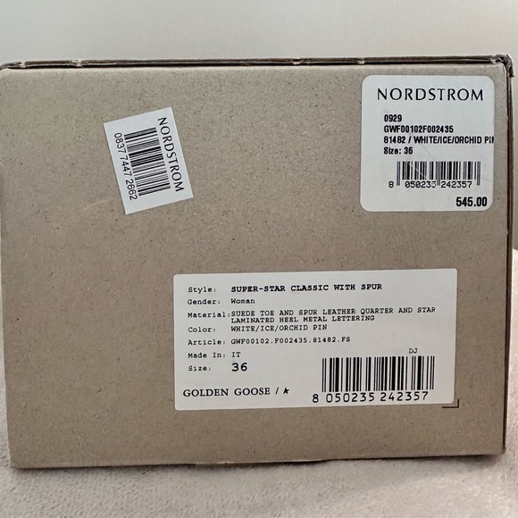 Authentic Golden Goose Superstar Leather & Suede Sneaker - Picture 13 of 13